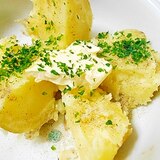 レンジで　じゃがバター　☆　のり塩